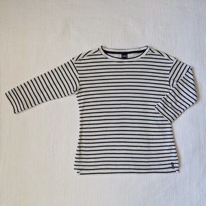 Patagonia Organic Cotton Striped 3/4 Sleeve Top